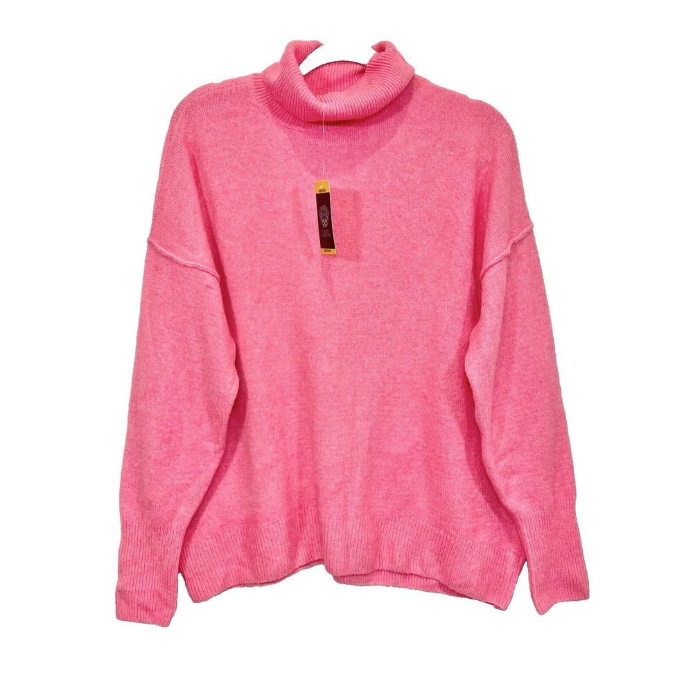 Vince Camuto Pink Turtleneck Sweater